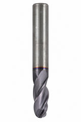 Fullerton 12.0mm 4 Flute TiAlN Coated Carbide Ball Nose Endmill - 3200 Series - Twin Eagle Imports