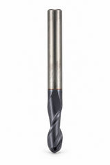 Fullerton 1/4" 2 Flute TiAlN Coated Carbide Ball Nose Endmill - 3215 Series - Twin Eagle Imports