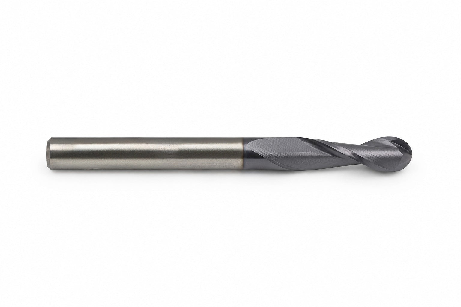 Fullerton 1/4" 2 Flute TiAlN Coated Carbide Ball Nose Endmill - 3215 Series - Twin Eagle Imports