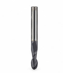 Fullerton 1/4" 2 Flute TiAlN Coated Carbide Ball Nose Endmill - 3215 Series - Twin Eagle Imports