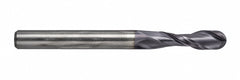 Fullerton 1/8" 2 Flute TiAlN Coated Carbide Ball Nose Endmill - 3215 Series - Twin Eagle Imports