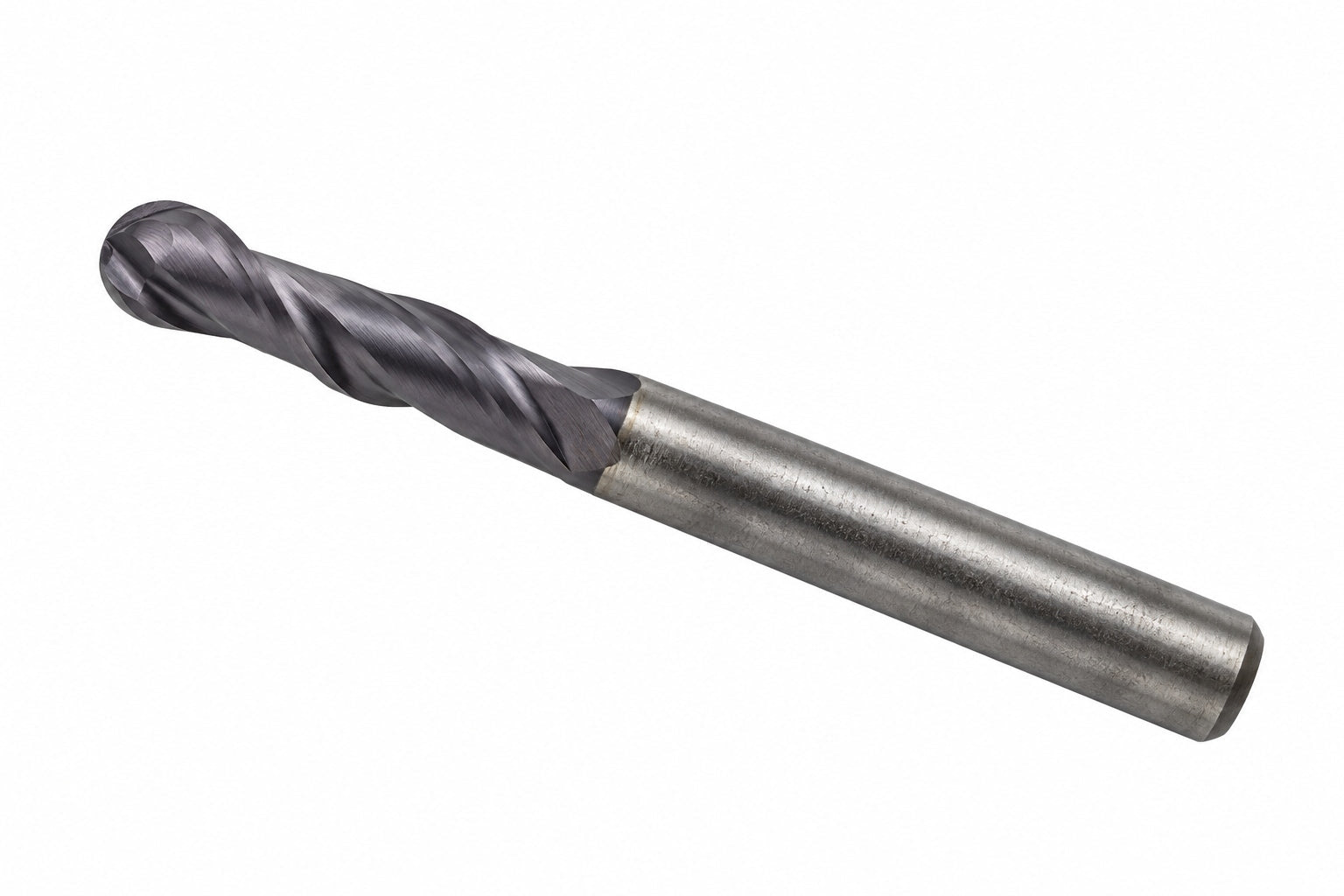 Fullerton 1/8" 2 Flute TiAlN Coated Carbide Ball Nose Endmill - 3215 Series - Twin Eagle Imports