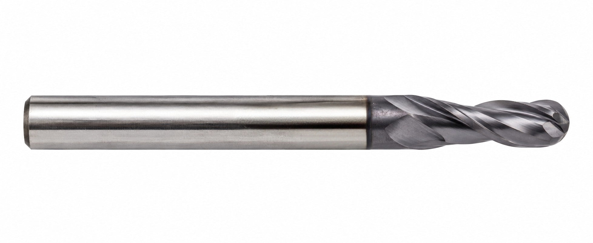 Fullerton 2.0mm 2 Flute TiAlN Coated Carbide Ball Nose Endmill - 3215 Series - Twin Eagle Imports