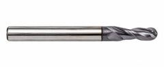 Fullerton 2.0mm 2 Flute TiAlN Coated Carbide Ball Nose Endmill - 3215 Series - Twin Eagle Imports