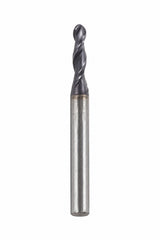 Fullerton 2.0mm 2 Flute TiAlN Coated Carbide Ball Nose Endmill - 3215 Series - Twin Eagle Imports