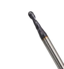 Fullerton 2.0mm 2 Flute TiAlN Coated Carbide Ball Nose Endmill - 3215 Series - Twin Eagle Imports