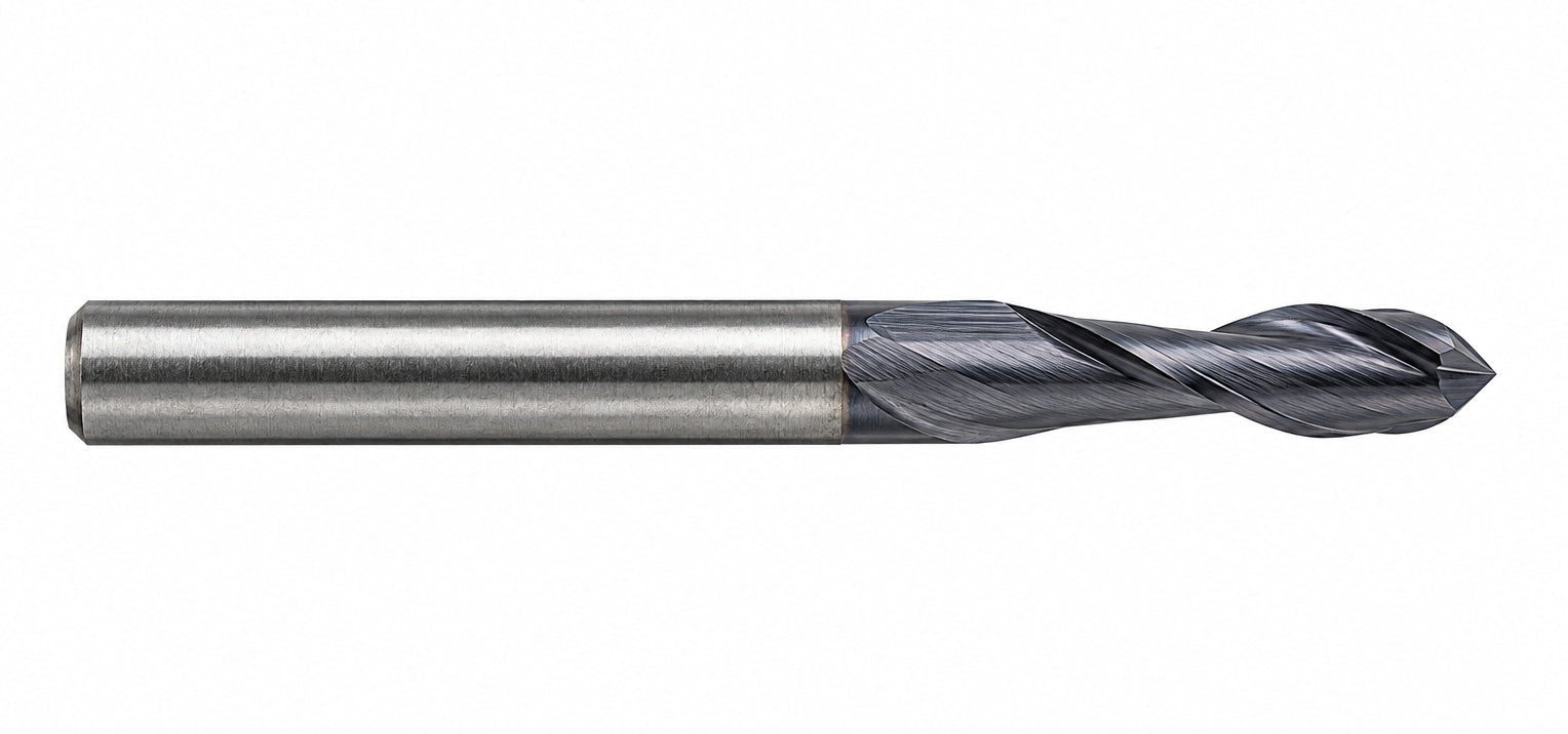 Fullerton 3.0mm 2 Flute TiAlN Coated Carbide Ball Nose Endmill - 3215 Series - Twin Eagle Imports