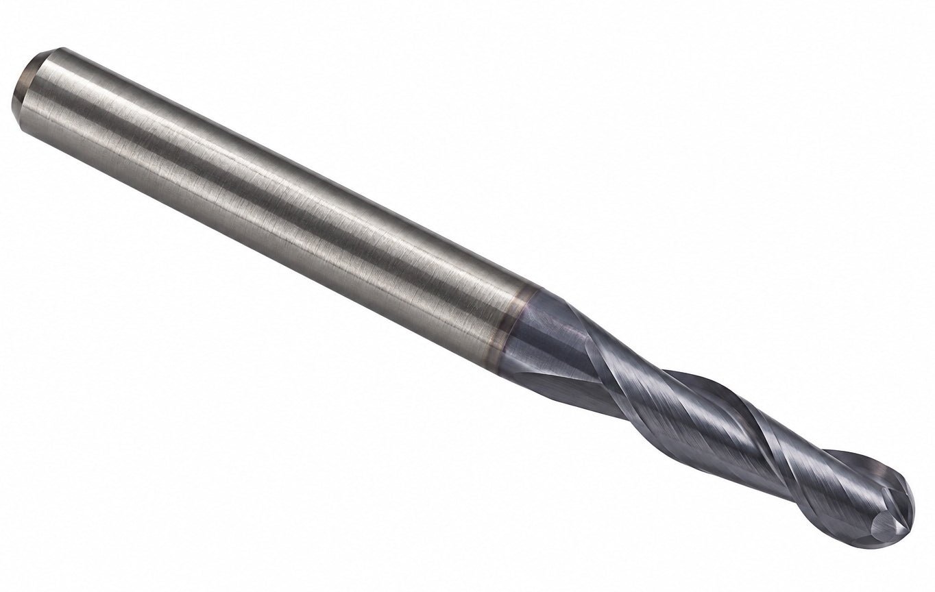 Fullerton 3.0mm 2 Flute TiAlN Coated Carbide Ball Nose Endmill - 3215 Series - Twin Eagle Imports