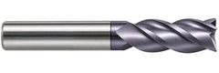 Fullerton 33818 0.5000" 4 Flute TiAlN Coated Corner Radius End Mill - Twin Eagle Imports