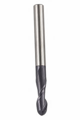Fullerton 5.0mm 2 Flute TiAlN Coated Carbide Ball Nose Endmill - 3215 Series - Twin Eagle Imports