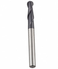 Fullerton 5.0mm 2 Flute TiAlN Coated Carbide Ball Nose Endmill - 3215 Series - Twin Eagle Imports