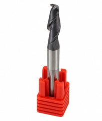 Fullerton 5.0mm 2 Flute TiAlN Coated Carbide Ball Nose Endmill - 3215 Series - Twin Eagle Imports