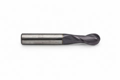 Fullerton 7/16" 2 Flute TiAlN Coated Carbide Ball Nose Endmill - 3215 Series - Twin Eagle Imports