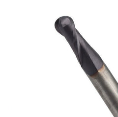 Fullerton 7/16" 2 Flute TiAlN Coated Carbide Ball Nose Endmill - 3215 Series - Twin Eagle Imports