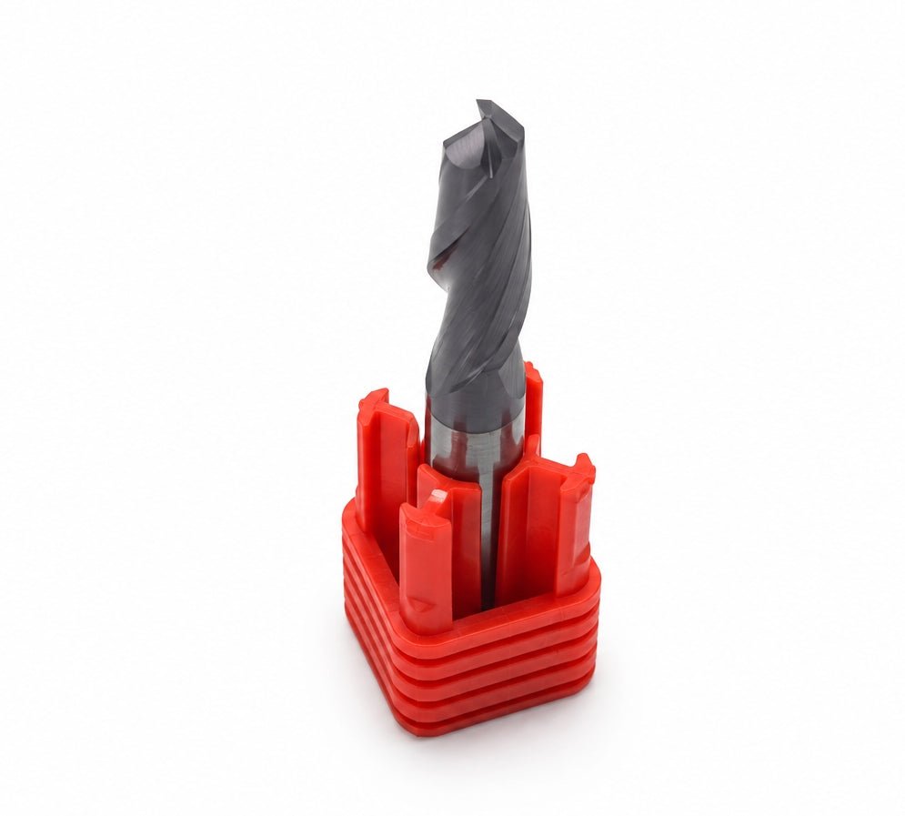 Fullerton 8.0mm 2 Flute TiAlN Coated Carbide Ball Nose Endmill - 3215 Series - Twin Eagle Imports