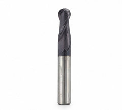 Fullerton 8.0mm 2 Flute TiAlN Coated Carbide Ball Nose Endmill - 3215 Series - Twin Eagle Imports