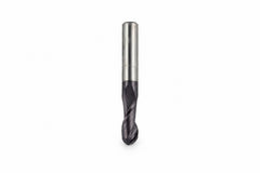 Fullerton 8.0mm 2 Flute TiAlN Coated Carbide Ball Nose Endmill - 3215 Series - Twin Eagle Imports