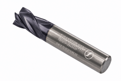 Fullerton 91371 0.4724" 4 Flute TiAlN Coated Corner Radius End Mill