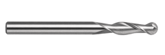Fullerton 92062 0.1969" 2 Flute Standard Ball Nose End Mill - Twin Eagle Imports