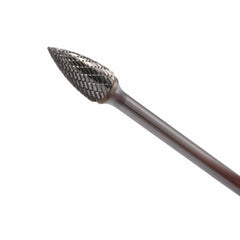 Fullerton SG5L6 1/2" Pointed Tree Shape Extended Shank Carbide Burr - Twin Eagle Imports