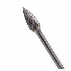 Fullerton SG5L6 1/2" Pointed Tree Shape Extended Shank Carbide Burr - Twin Eagle Imports