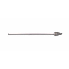 Fullerton SG5L6 1/2" Pointed Tree Shape Extended Shank Carbide Burr - Twin Eagle Imports