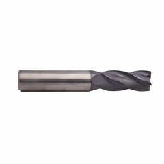 FULLERTON TOOL COMPANY CARBIDE ENDMILL Fullerton 30631 7/16 Inch 4 Flute TiAlN Coated Carbide Square End Mill