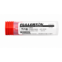FULLERTON TOOL COMPANY CARBIDE ENDMILL Fullerton 30631 7/16 Inch 4 Flute TiAlN Coated Carbide Square End Mill
