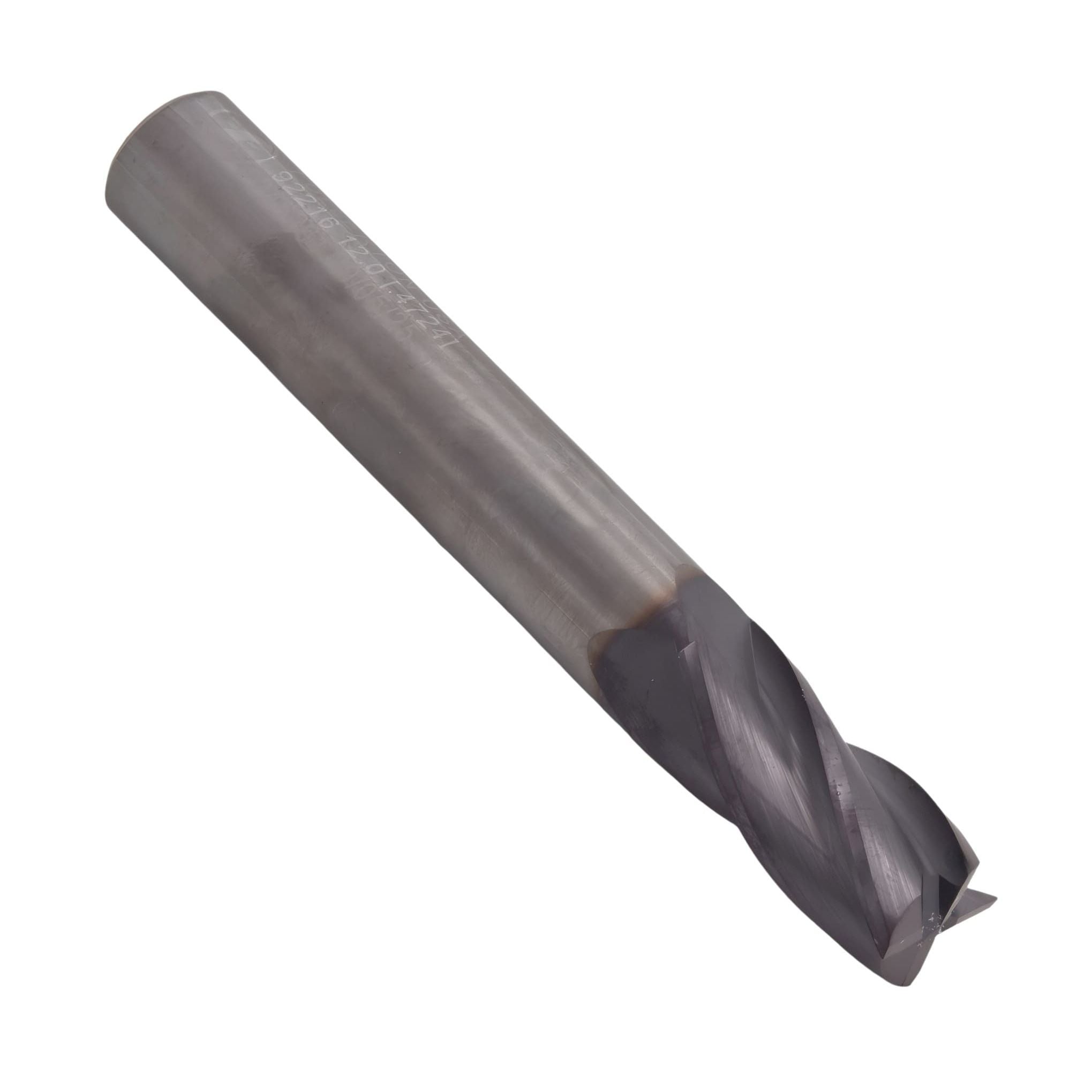 FULLERTON TOOL COMPANY CARBIDE ENDMILL Fullerton 92216 12mm 4 Flute TiAlN Coated Carbide Square End Mill