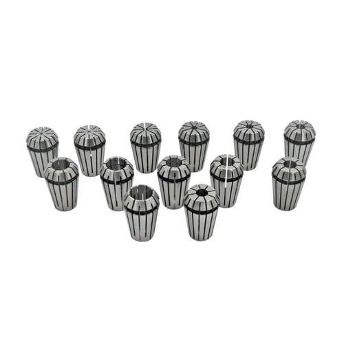 Generic Industrial:CNC, Metalworking & Manufacturing:Metalworking Inspection & Measurement:Gage Blocks & Spacers 13 Pc ER 20 Spring Collet set 1 - 13 mm