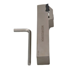 Grooving and Cut-Off Tool Holder MGEHR2020K04 w/Inserts - Twin Eagle Imports