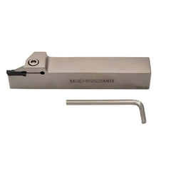 Grooving and Cut-Off Tool Holder MGEHR2525M04 w/TiAlN Coated MGMN400 Inserts - Twin Eagle Imports