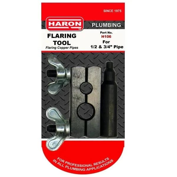 Haron H106 1/2 & 3/4″ Heavy Duty Block and Pin Flaring Tool - Twin Eagle Imports