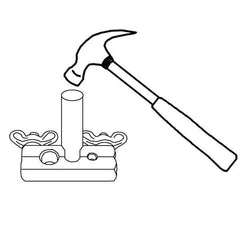 Haron H106 1/2 & 3/4″ Heavy Duty Block and Pin Flaring Tool - Twin Eagle Imports