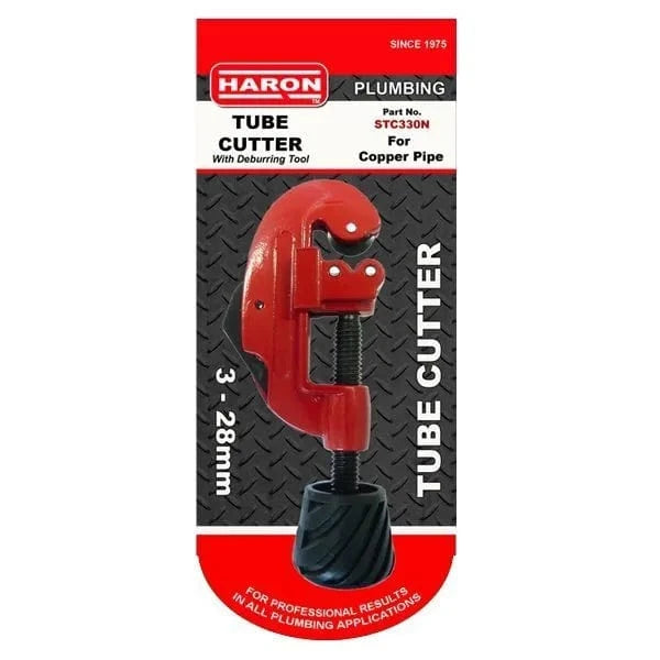HARON Pipe Cutter Haron STC330N 3 – 28mm Tube Cutter with Deburring Tool