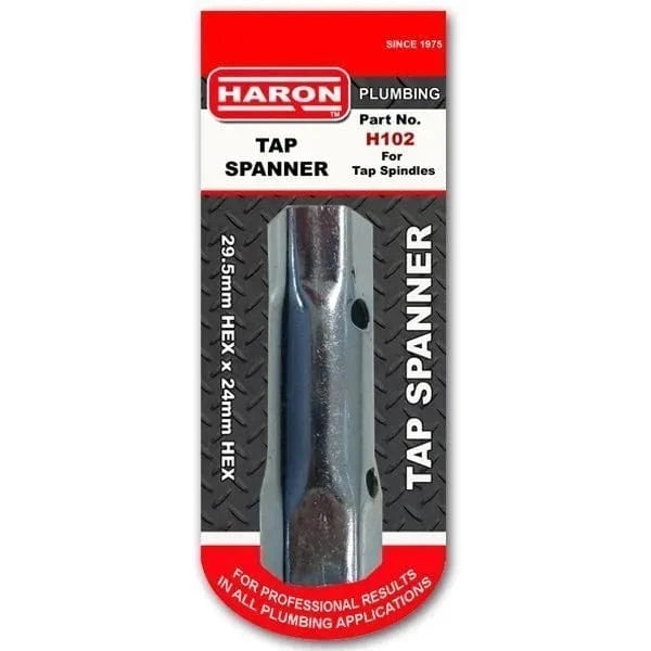 HARON Tap Repair Tool Haron H102 Tap Spanner 29.5 Hex x 24mm Hex