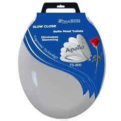 Haron TS-800 APOLLO Slow Close Toilet Seat - Twin Eagle Imports