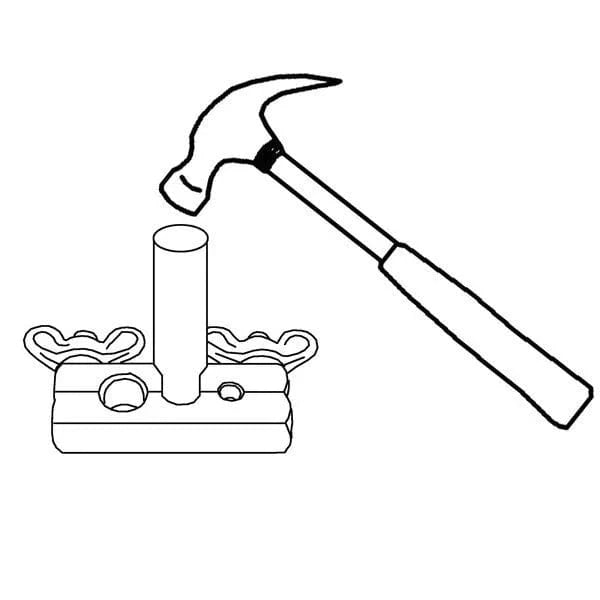 HARON Tube Expander Haron H106 1/2 & 3/4″ Heavy Duty Block and Pin Flaring Tool
