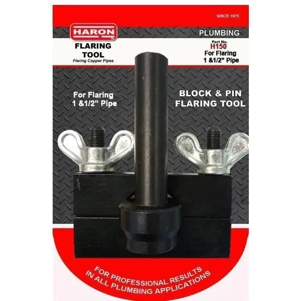 HARON Tube Expander Haron H150 1 & 1/2″ Heavy Duty Block and Pin Flaring Tool