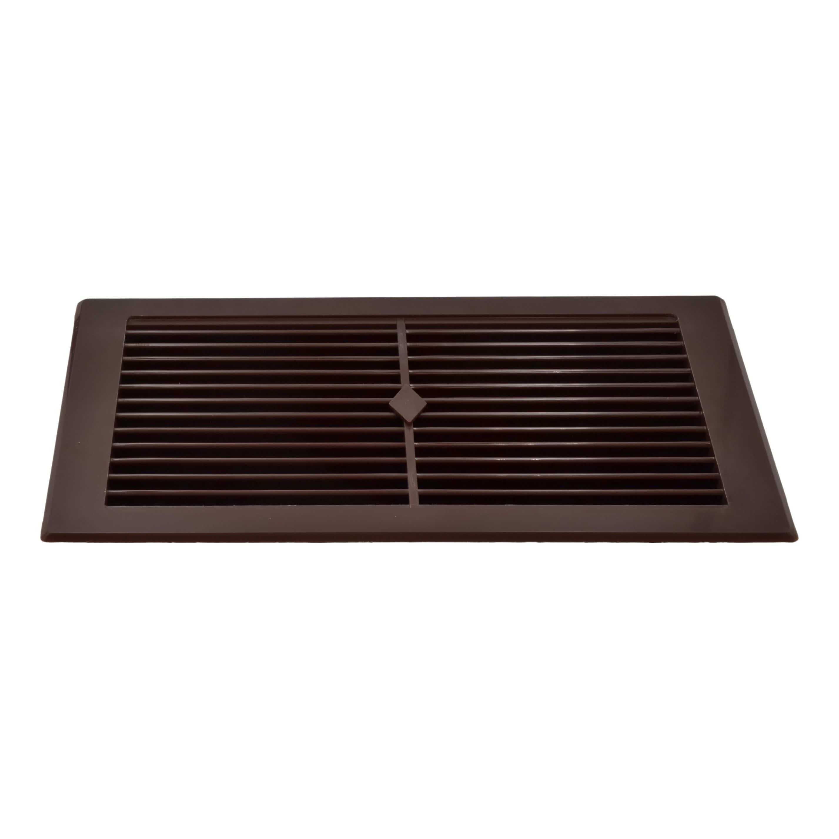 HARON Vent Haron 95B Wall Vent – Brown. Vent Facing 245 x 145mm
