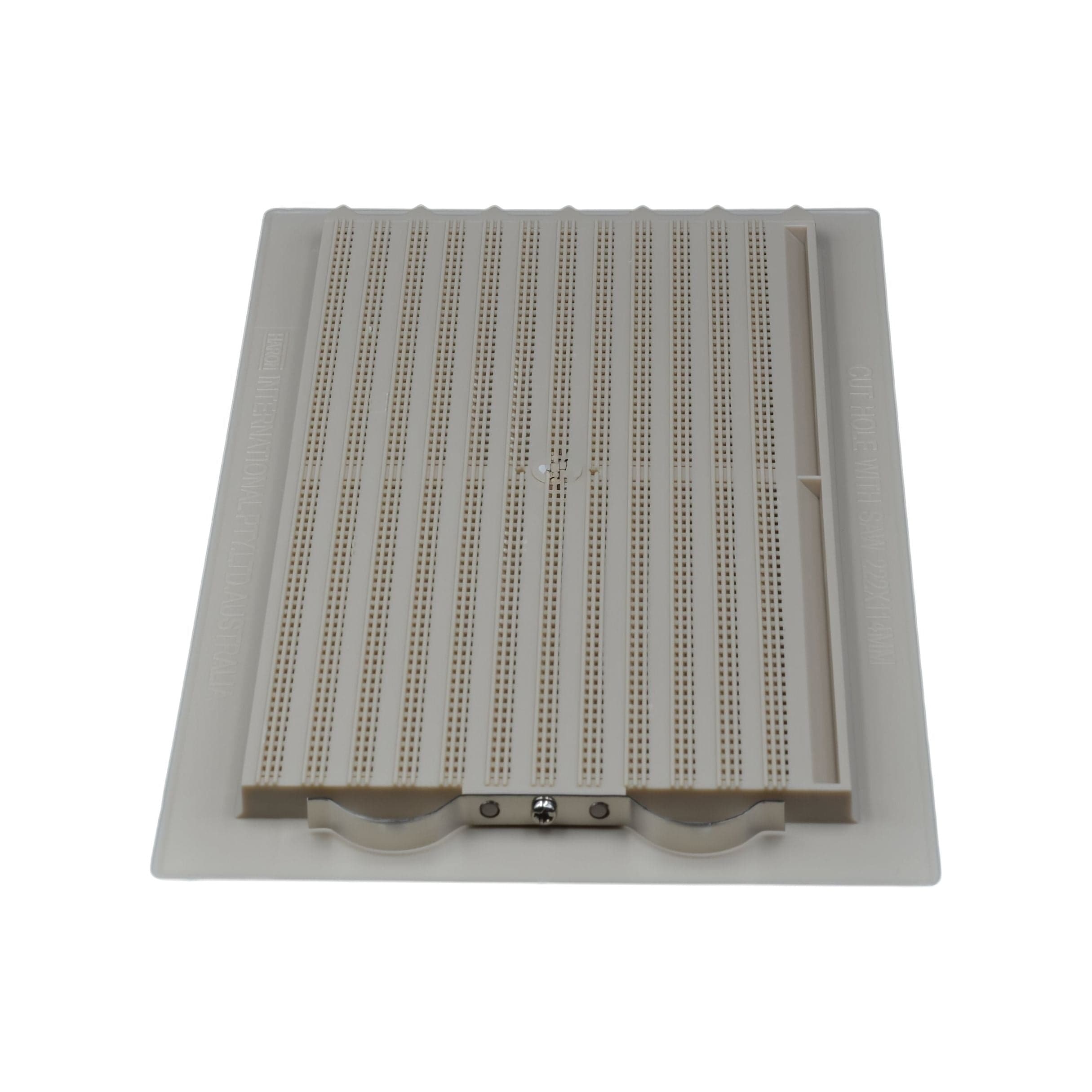 HARON Vent Haron 95F Wall Vent – Fawn. Vent Facing 245 x 145mm