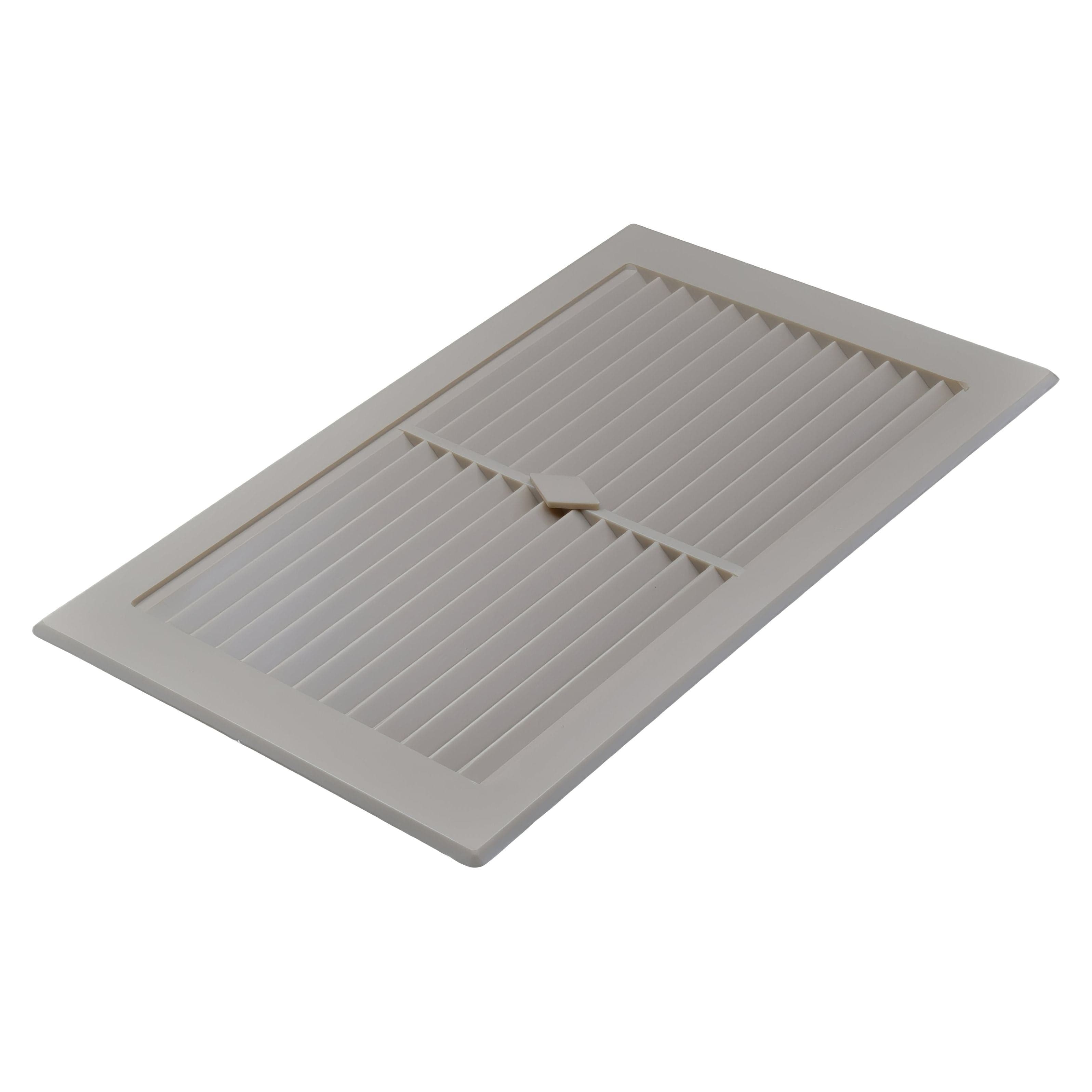 HARON Vent Haron 95F Wall Vent – Fawn. Vent Facing 245 x 145mm