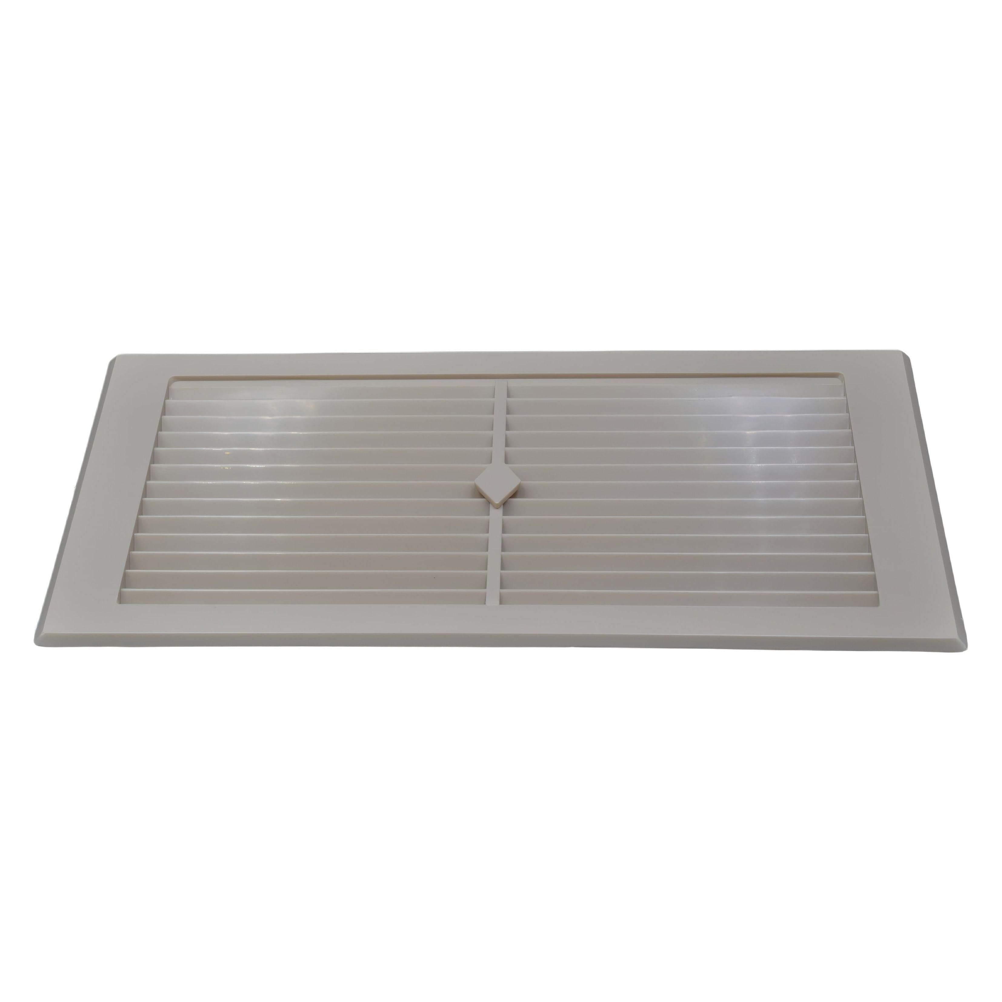 HARON Vent Haron 95F Wall Vent – Fawn. Vent Facing 245 x 145mm