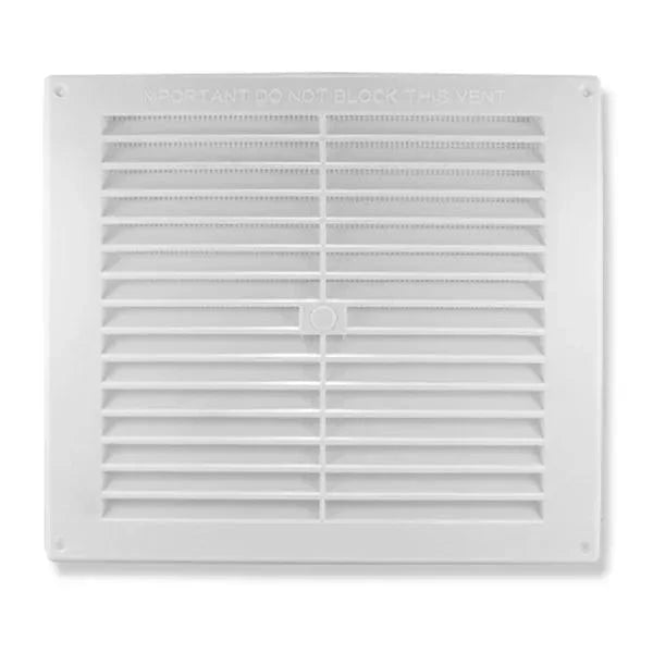 HARON Vent Haron 99W White Wall Vent – Vent Facing 270 x 250mm