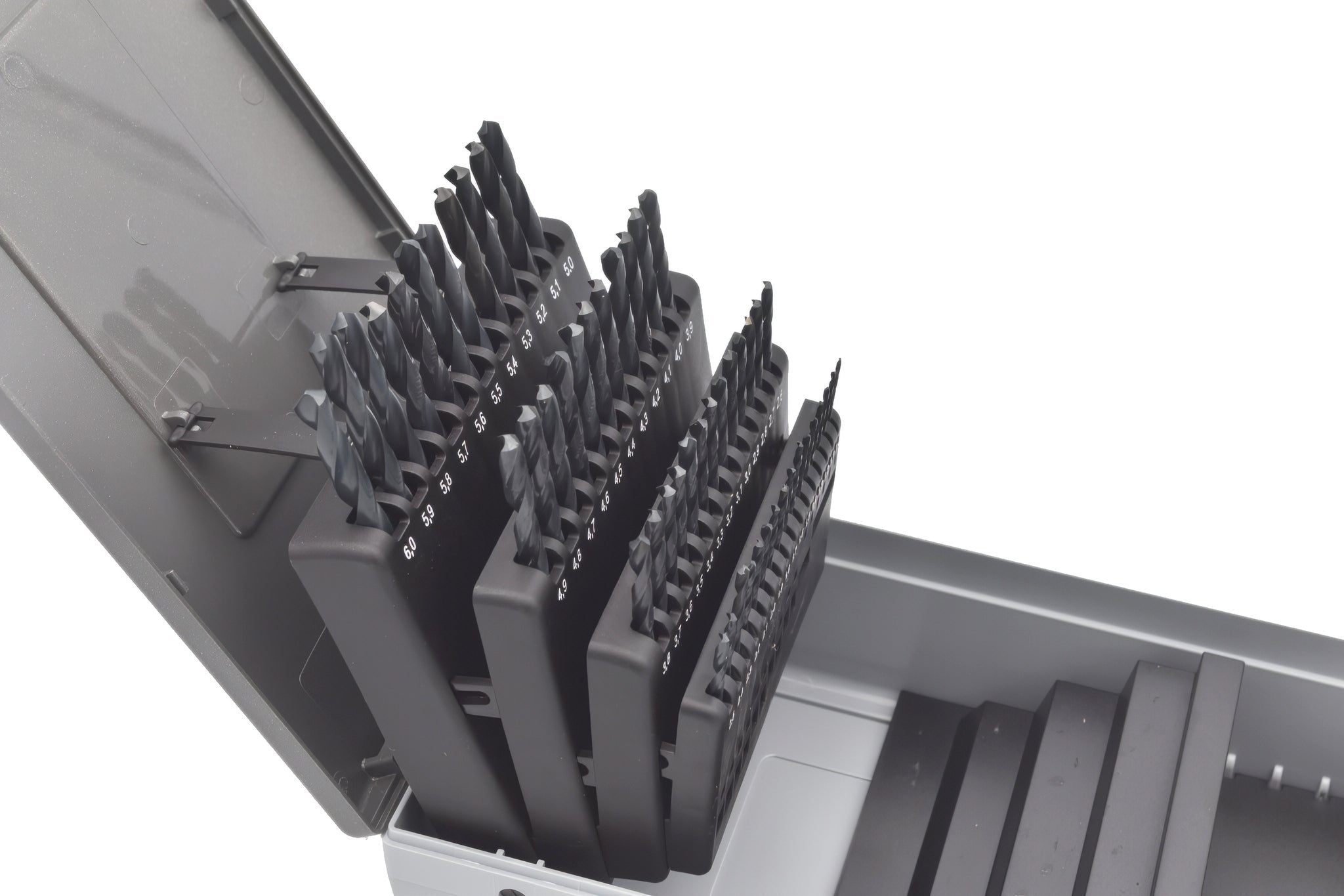 Hepyc 1–5.9mm HSS Jobber Drill Bit Set 0.1mm Increments (51-Piece, DIN 338) - Twin Eagle Imports