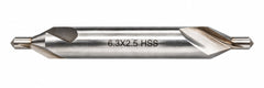 Hepyc 2.50mm HSS DIN333A Centre Drill - Twin Eagle Imports