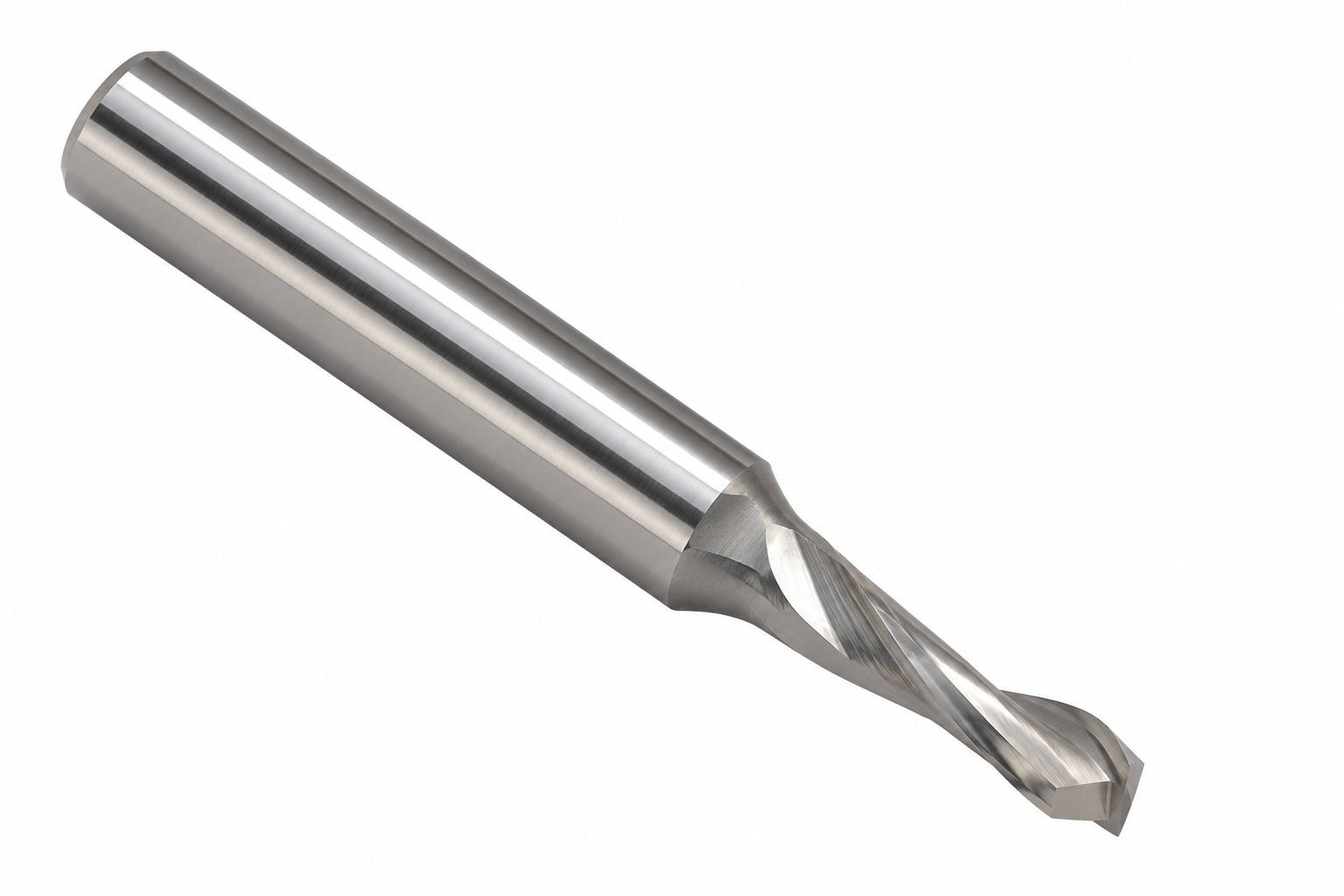 Hepyc 5mm HSSE End Mill 1 Flute 45° Helix Short Series 60mm - Twin Eagle Imports