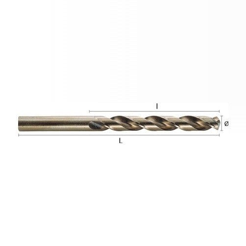 Hepyc 6.5mm HSS-Co Jobber Drill Bit – DIN 338 - Twin Eagle Imports