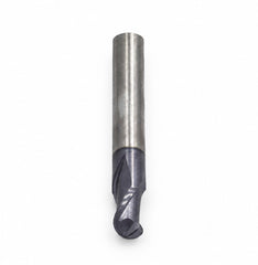 Hepyc 8mm 2 Flute TiAlN Coated Solid Carbide End Mill DIN 6527S - Twin Eagle Imports