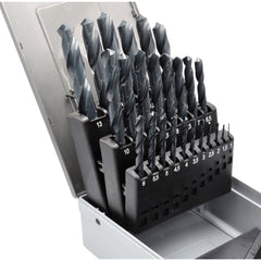 Hepyc Drill Bits Hepyc 1-13 mm HSS Drill Bit Set 0.5 mm Increments 25 Pc Kit